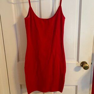 Super Flattering Red Forever 21 Dress
